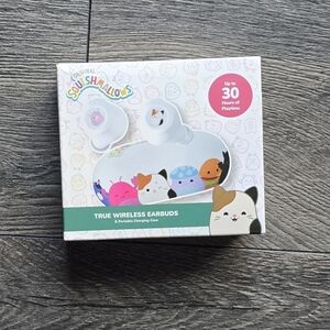 Squishmallows Wireless Earbuds with Cute Character Design